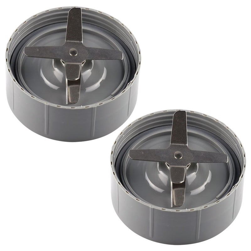 Felji 2 Pack Extractor Blades Replacement Part Compatible with NutriBullet 600W 900W NB-101B NB-101S NB-201 Blenders - Image 1